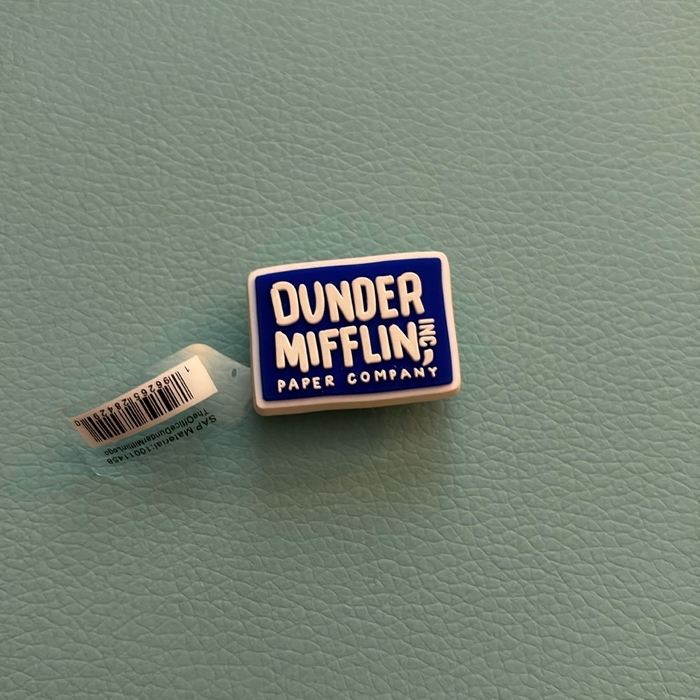 Dunder Mifflin Croc Jibbet